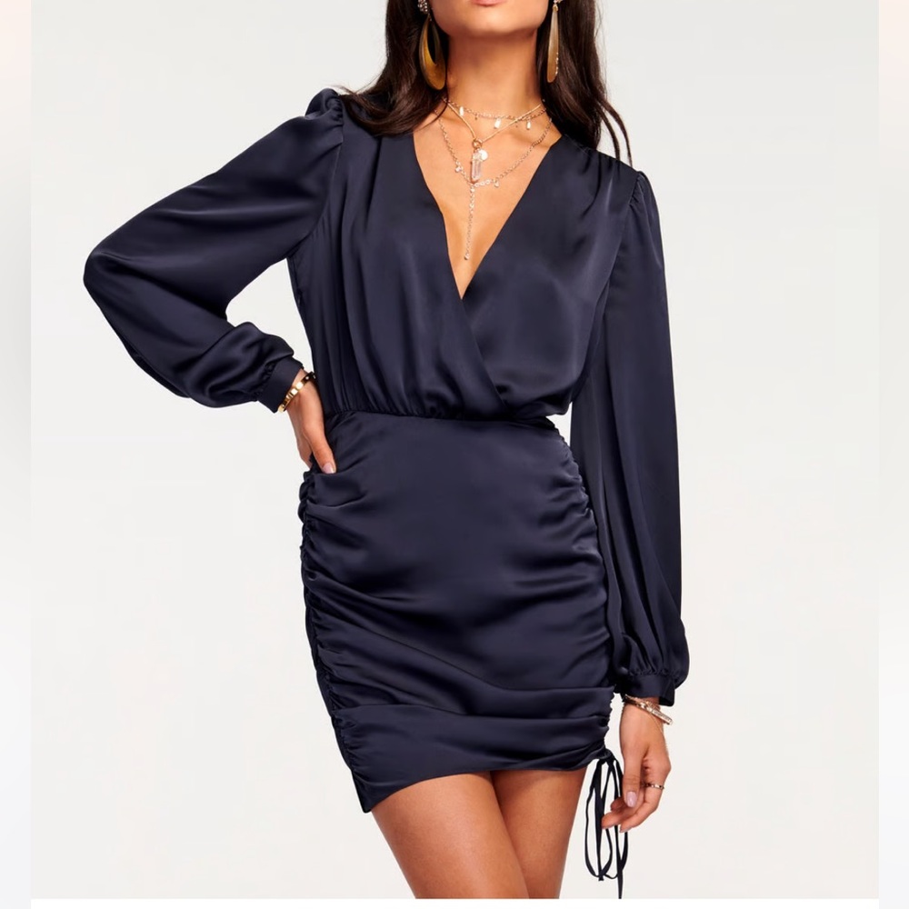 NWT Ramy Brook Foxy Runched Mini Dress